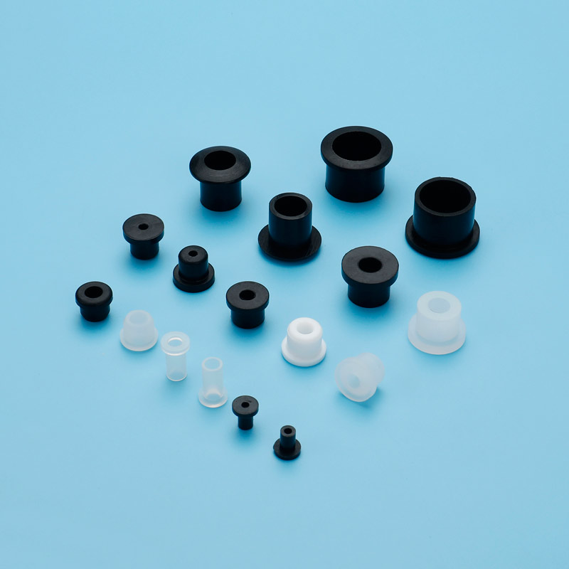 防塵防水密封圈過孔扣式橡膠護線套